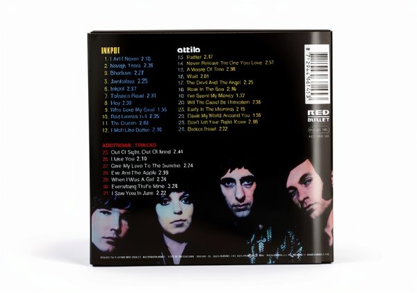 English Music CD by Red Bullet - Inkpot/Attila-1