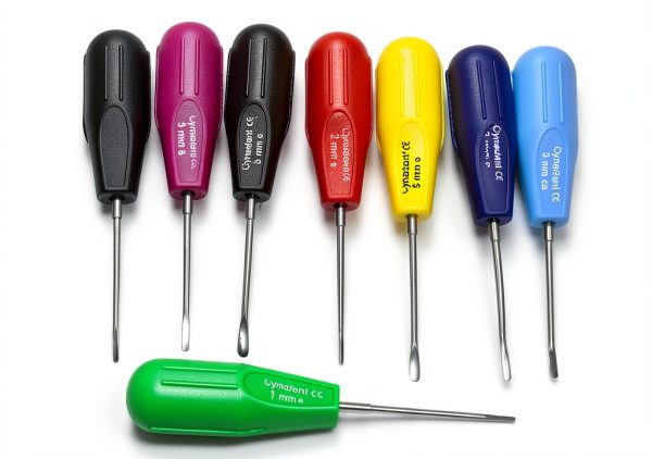 Premium German Grade Dental Elevator Surgical Root Instruments Luxating Elevator Tooth Extraction Tools 8 Pcs Straight Curved and Angled CYNAMED Set of 8 EA-4
