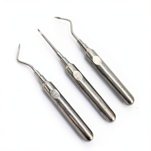 Heidbrink Root Tip Elevators Set Left Right Angled Hex Handle DRE-0010-0