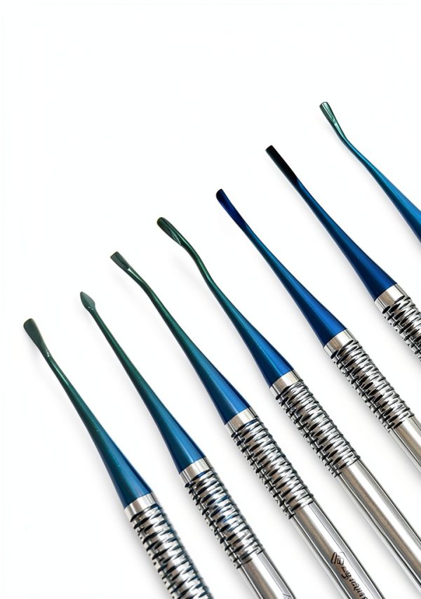 Premium German Dental Proximators/Luxating Elevator Set of 7 Dental Instruments-2