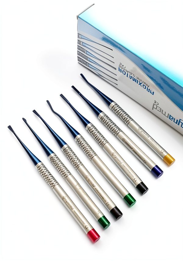 Premium German Dental Proximators/Luxating Elevator Set of 7 Dental Instruments-4