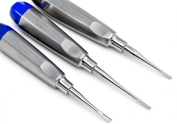 Dental Luxating Elevator MMD Set of 4 Straight 1.3-4 mm German-1
