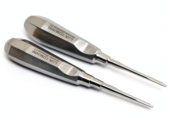 German Dental Proximator Elevator 3mm Gold Handle Lot of 2 by CYNAMED-8