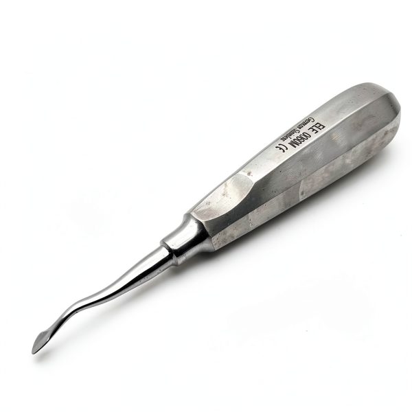 Premium Grade Dental Tooth Surgery Berenard Spade Concave Curved Root Tip Elevator, #60M,Stainless Steel Dental Instrument-0